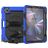 Mobigear SureGrip Xtreme Coque iPad Air 11 Pouces (2025) Coque arrière en Plastique rigide,Silicone + Porte-crayon + Bandoulière + Support Amovible - Dark Blue