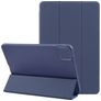 Mobigear Tri-Fold Gel Coque iPad Pro 11 Pouces (2024) Etui en TPU,Similicuir - Dark Blue