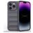 Mobigear Bumpy Coque iPhone 15 Pro Coque arrière en TPU Souple - Charcoal