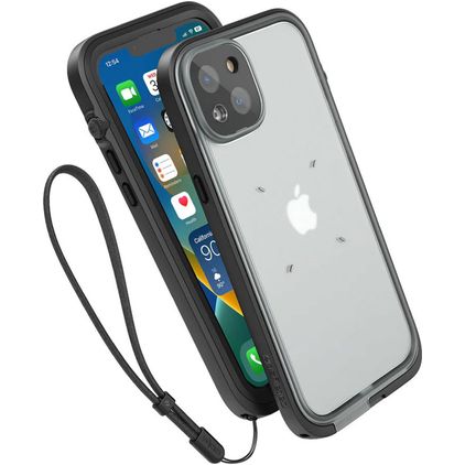 Catalyst Total Protection Coque iPhone 14 Plus Coque arrière Rigide Anti-Chocs - Stealth Black