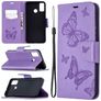 Mobigear Butterfly Housse HONOR 9X Lite Etui Porte-Monnaie - Violet
