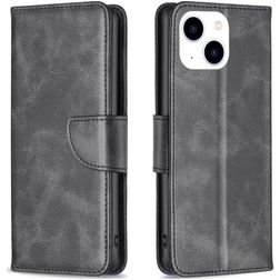 Mobigear Excellent iPhone 15 Étui Portefeuille - Noir