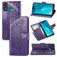 Mobigear Butterfly Housse HONOR 9X Lite Etui Porte-Monnaie - Violet