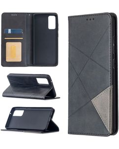 Mobigear Rhombus Slim Housse Samsung Galaxy S20 FE Etui - Noir