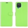 Mobigear Classic Samsung Galaxy A12 Étui Portefeuille - Vert