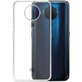 Mobilize Gelly Coque Transparente Nokia 5.4 Coque arrière en TPU Souple - Transparent