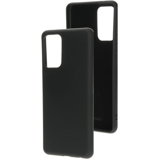 Mobiparts Coque Samsung Galaxy A72 Coque arrière en Silicone - Noir