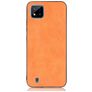 Mobigear Stitch Coque Realme C11 (2020) Coque arrière - Orange