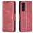 Mobigear Excellent Housse Samsung Galaxy S25 Plus Etui Porte-Monnaie - Rouge