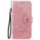 Mobigear Flowers Housse OPPO A54 5G Etui Porte-Monnaie - Rose doré