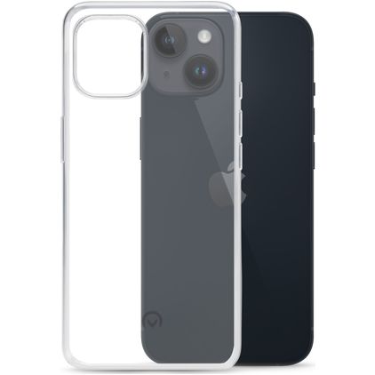 Mobilize Gelly Coque Transparente iPhone 14 Coque arrière en TPU Souple - Transparent