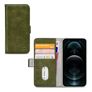 Mobilize Elite Gelly Housse iPhone 12 Pro Max Etui Porte-Monnaie - Vert