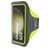 Mobiparts Comfort Fit Brassard Téléphone Samsung Galaxy S23 Brassard Coque de Sport en Neoprène - Neon Green