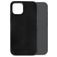 Mobilize Premium Coque iPhone 15 MagSafe Coque arrière en Cuir Véritable - Noir