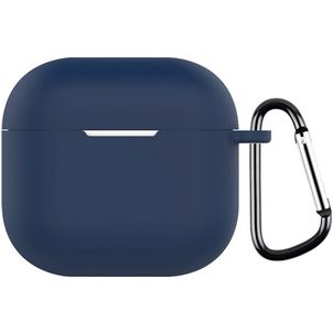 Mobigear Colors Coque Apple AirPods 4 Coque en Silicone Souple - Bleu