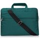 Mobigear Denim Zipper Sac à bandoulière Ordinateur portable 13 - 14 Pouces Sacoche ordinateur - Vert