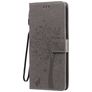 Mobigear Tree Housse LG V60 ThinQ Etui Porte-Monnaie - Gris