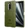 Mobigear Rugged Shield Coque Sony Xperia 1 Coque arrière en TPU Souple Anti-Chocs - Vert
