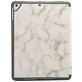 Mobigear Tri-Fold Marble Coque iPad 6 (2018) Etui + Porte-crayon - Blanc