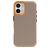 Mobigear Crystal Coque iPhone 16 Plus Coque arrière Rigide - Orange