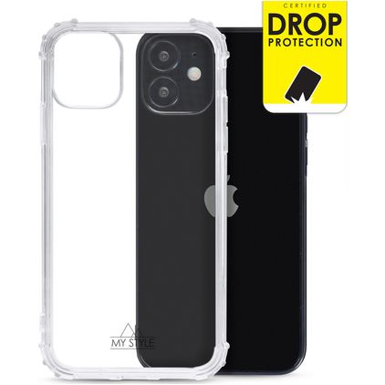 My Style Protective Flex Transparent iPhone 12 Mini TPU souple Coque arrière Antichoc - Transparent