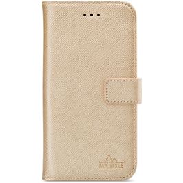 My Style Flex Wallet Housse Samsung Galaxy A03s Etui Porte-Monnaie - Or