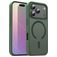 Mobigear Shockproof Coque iPhone 17 Pro MagSafe Coque arrière Rigide - Olive Green