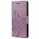 Mobigear Flowers Housse Samsung Galaxy A33 Etui Porte-Monnaie - Violet