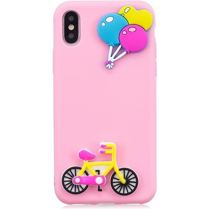 Mobigear Design Coque iPhone XS Max Coque arrière en TPU Souple - Ballon