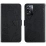 Mobigear Butterfly Housse Realme Narzo 50 5G Etui Porte-Monnaie - Noir