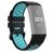 Mobigear Sport Plus Buckle Bracelet Silicone Fitbit Charge 3 Fermeture boucle ardillon - Noir / Turquoise