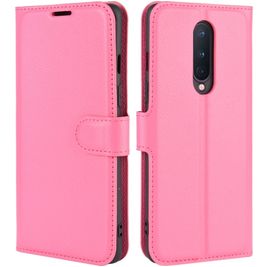 Mobigear Classic Housse OnePlus 8 Etui Porte-Monnaie - Magenta