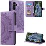 Mobigear Mandala Samsung Galaxy S25 FE Étui Portefeuille - Violet