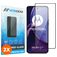 Mobigear Premium Motorola Moto G84 Verre trempé Protection d'écran - Compatible coque - Noir (Lot de 2)