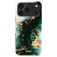 MIO Coque iPhone 17 Pro MagSafe Coque arrière Rigide - Green Marble