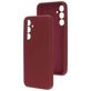 Mobiparts Coque Samsung Galaxy A54 Coque arrière en Silicone - Plum Red