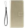 Mobigear Wallet Housse Motorola One Hyper Etui Porte-Monnaie - Or