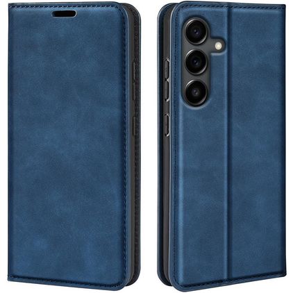Mobigear Retro Slim Housse Samsung Galaxy S25 FE Etui Porte-Monnaie - Dark Blue