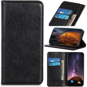 Mobigear Classic Elegance Housse iPhone SE (2020) Etui Porte-Monnaie - Noir