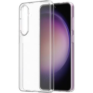 Mobigear Basics Coque Transparente Samsung Galaxy S24 Coque arrière en TPU Souple - Transparent