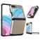 Mobigear Non-slip Armor Coque Samsung Galaxy Z Flip 5 Coque arrière Rigide Anti-Chocs - Or