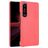Mobigear Croco Coque Sony Xperia 1 III Coque arrière Rigide - Rouge