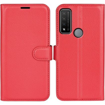 Mobigear Classic Housse TCL 20 R 5G Etui Porte-Monnaie - Rouge