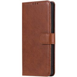 Mobigear Premium Housse Samsung Galaxy A71 Etui Porte-Monnaie - Marron
