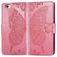 Mobigear Butterfly Housse iPhone 7 Etui Porte-Monnaie - Rose
