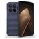 Mobigear Bumpy Xiaomi 15T Pro TPU souple Coque arrière - Bleu foncé