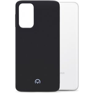 Mobilize Rubber Gelly Coque Samsung Galaxy A32 5G Coque arrière en TPU Souple - Matt Black