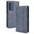 Mobigear Sensation Housse Motorola Edge (2021) Etui Porte-Monnaie - Bleu