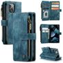 Caseme C30 Housse iPhone 11 Pro Etui Porte-Monnaie - Bleu