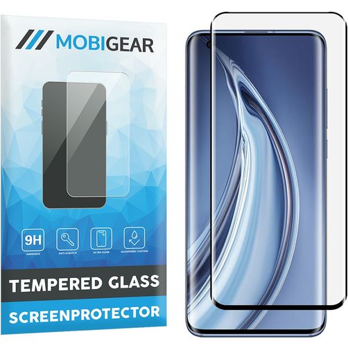 Mobigear Premium Xiaomi Mi 10 Pro Verre trempé Protection d'écran - Compatible Coque - Noir